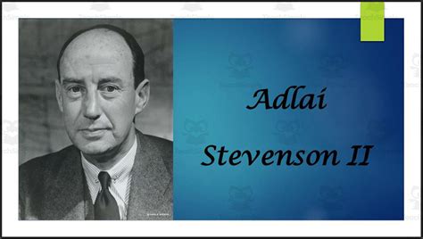 Former IL Governor Adlai Stevenson II Biography PowerPoint by Teach Simple