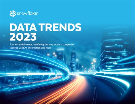 Data Trends Report 2023 - Snowflake