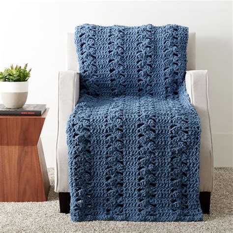 Crochet Patterns Galore - Bernat Cluster Panels Blanket