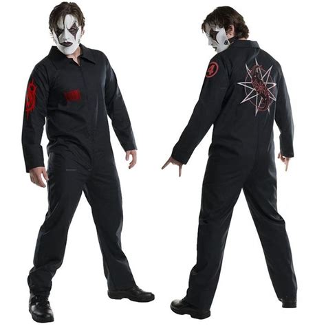 Live SlipKnot Black Costumes Halloween Band Cosplay Costumes