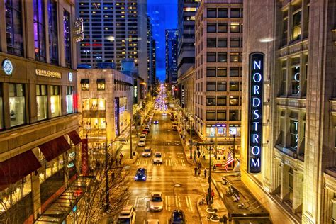 Seattle At Night | Downtown seattle, Seattle photographers, Downtown