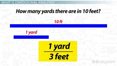 Dimensional Analysis Definition, Method & Examples - Video & Lesson Transcript | Study.com