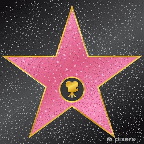 star. Hollywood Walk of Fame Sticker • Pixers® - We live to change