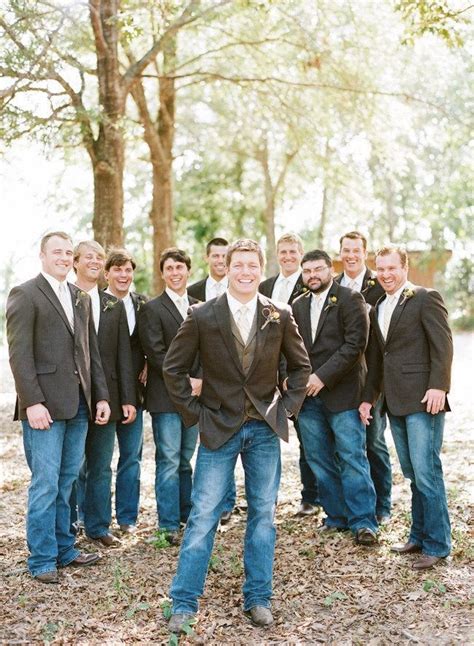 Casual Wedding Attire For Groom And Groomsmen