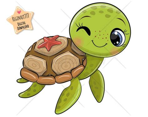 Cute Turtle Cartoon, Cute Cartoon, Cartoon Clip Art, Cartoon Drawings, Cute Drawings, Cute ...