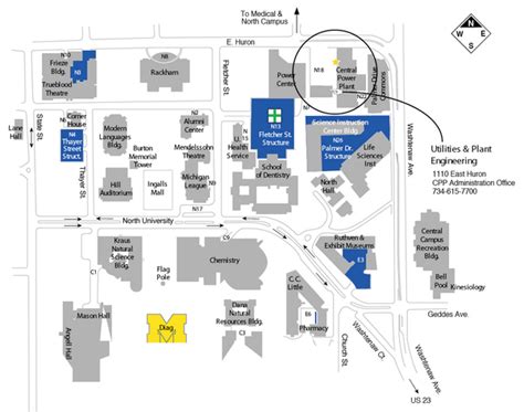 University Of Michigan Hospital Map - Maps For You