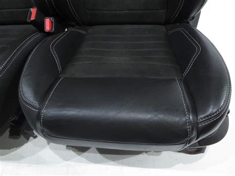 Replacement Ford Mustang Gt/cs Coupe Oem Leather Suede Seats 2010 2011 2012 2013 2014 | Stock ...