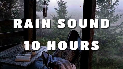 Rain Sound 10 Hours White Noise Relaxing Study Sleep - YouTube