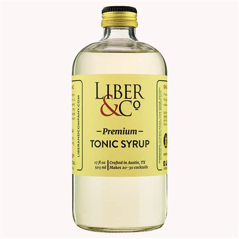 Premium Tonic Syrup - Liber & Co.