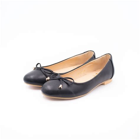 Nicole Flats (Black) - ShopperBoard