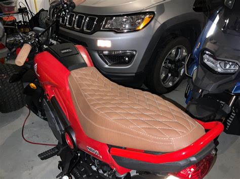 Honda Navi Seat Cover Chevron Slickrock Moab – Cheeky Seats Scooter ...