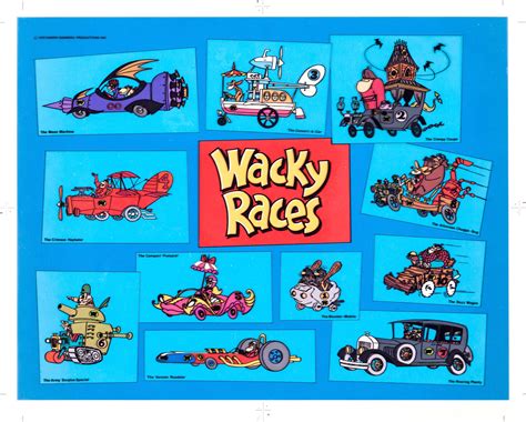 Wacky Races Coloring Pages - Learny Kids