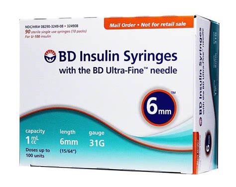 BD Insulin Syringes & Pen Needles | ADW Diabetes