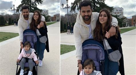 Rohit Sharma Misses Wife Ritika and Daughter Samaira on Christmas 2020 ...