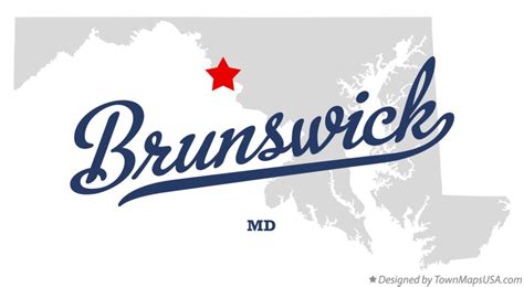 Map of Brunswick, MD, Maryland