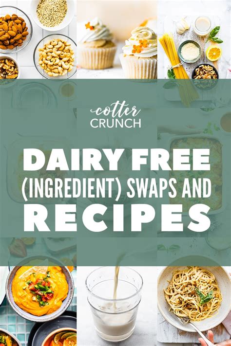 Simple Dairy Free Alternatives for Pantry Staples | Cotter Crunch