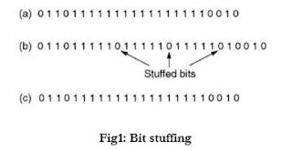 Bit Stuffing and Destuffing program in computer networking in Python programming language ...