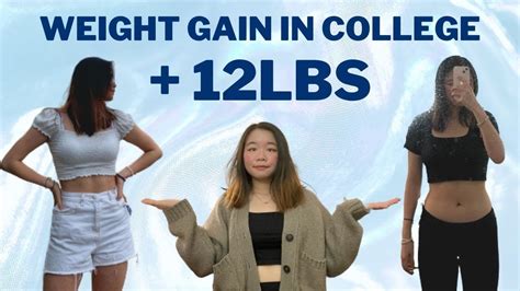 Weight Gain in College and How I'm Dealing with it | My Weight Loss Journey - YouTube