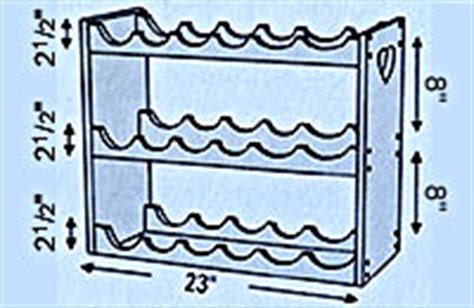 Wine Rack Plans