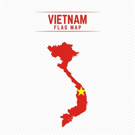 Flag Map of Vietnam 2400615 Vector Art at Vecteezy