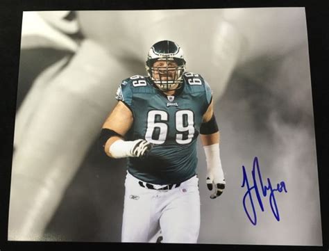 Philadelphia Eagles Jon Runyan Autographed Photo - Carls Cards & Collectibles