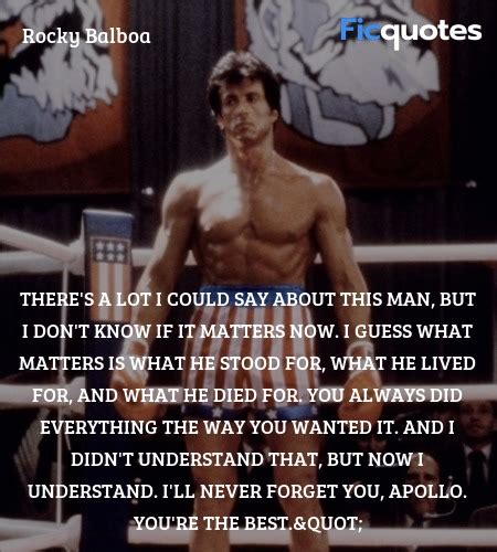 Rocky IV Quotes - Top Rocky IV Movie Quotes