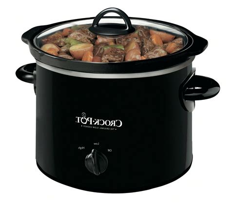 Kitchen Small Cooking Crock-Pot 2-Quart Round Manual Slow