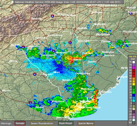 Interactive Hail Maps - Hail Map for Lexington, SC