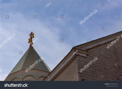 Apostolic Armenian Church Cross Sky Stock Photo 1095454931 | Shutterstock