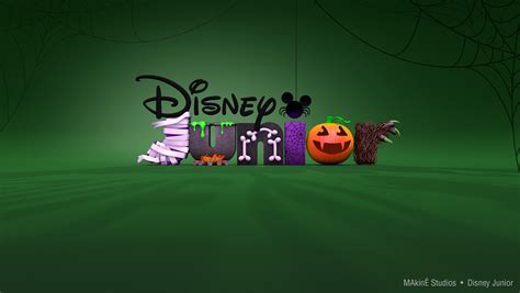 Disney Junior Halloween ident Logo Bumper :: Behance