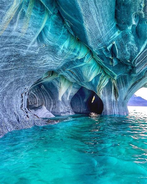 The Marble Caves of Patagonia, Chile 🇨🇱 : r/pics