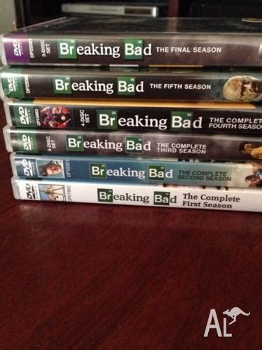 Breaking Bad DVD set for Sale in ANKETELL, Western Australia Classified | AustraliaListed.com