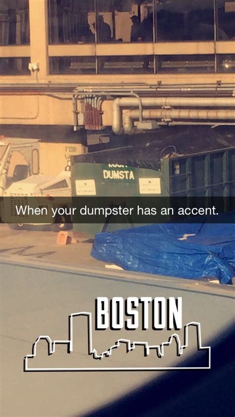 Boston really owns its accent | Morning humor, Funny sites, Funny pictures