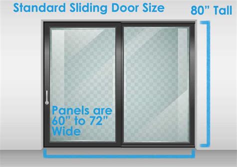 Sliding Door Dimensions Standard Sizes Guide Designing Idea