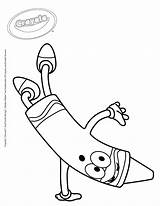 Crayola Crayons Dancing Coloring Pages  Cool sketch template
