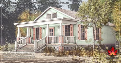 Shelter Island Cottages & Couch + Chair Set for Uber April – Trompe Loeil