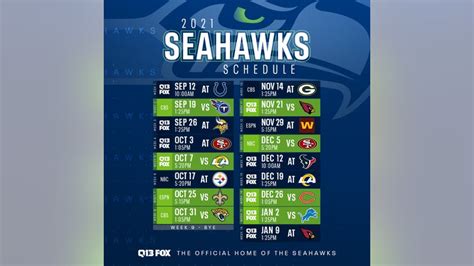 Seahawks Preseason Schedule 2022 - Printable Schedule 2022