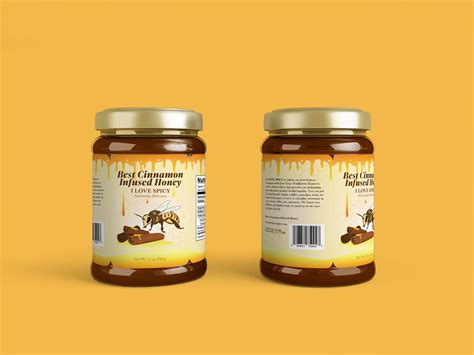 Honey Label Design on Behance