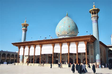 things to do in Shiraz, Iran - Shiraz attractions - shiraz guide - shah chergah mosque Pink ...