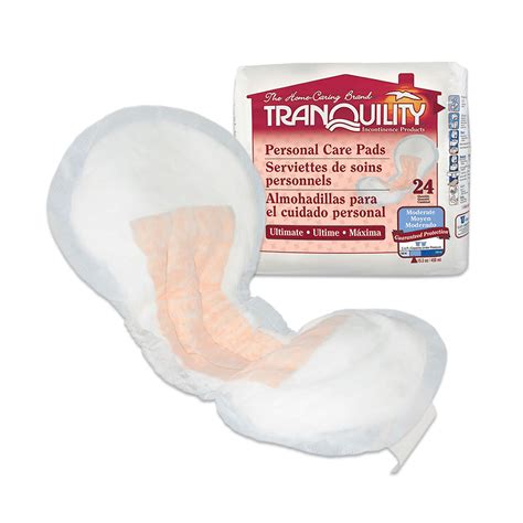 Tranquility Personal Care Unisex Incontinent Pad - Walmart.com - Walmart.com