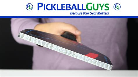 Information on Pickleball Paddle Core Material - YouTube