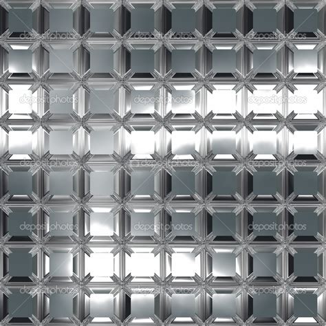 Chrome pattern. Seamless texture. — Stock Photo © liveshot #23229596