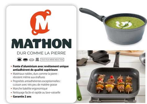 Offre Mathon Dur Comme La Pierre chez Mathon