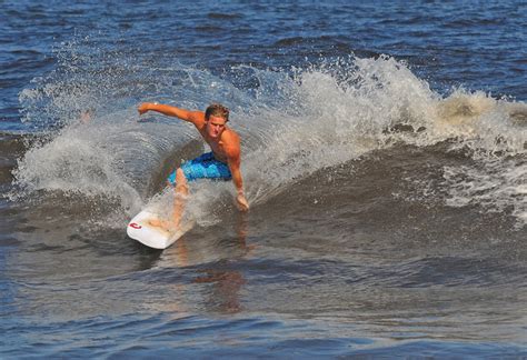 Surfing Virginia Beach Hampton Roads Virginia USA