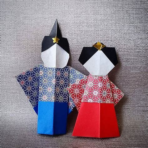 #origami #origami_hinamatsuri #origamidoll #tachibina #hinamatsuri # ...