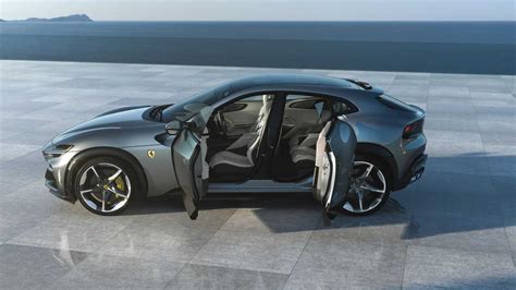 2023 Ferrari Purosangue Debuts With Four Doors, Four Seats, And A V12