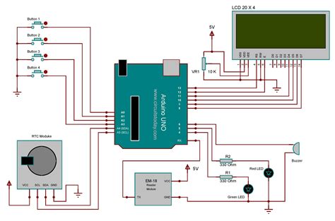 Rfid Reader Circuit Diagram - IOT Wiring Diagram