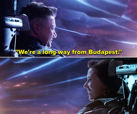 Black Widow Explains the Budapest Operation With Hawkeye