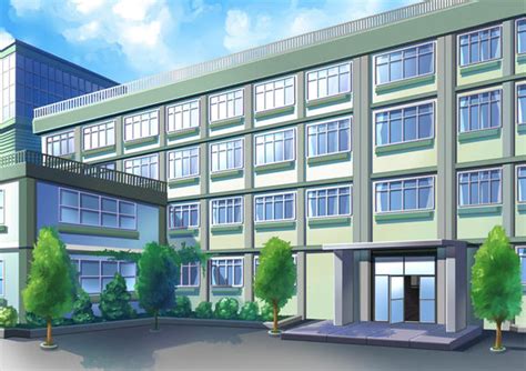 Comission-School Background by Wanaca on DeviantArt