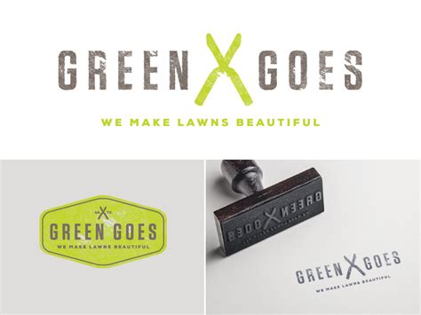 Green Goes Landscaping logo by Barak Tamayo on Dribbble